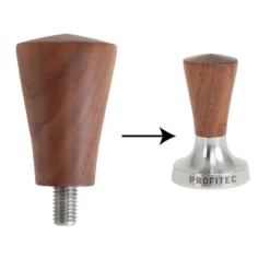 Profitec Wood Customisation Line American Walnut -Coffee Machine Shop AmWalnutTamperHandle 4fbd4026 d3f5 4af1 8b3b 3d554a8b81f7