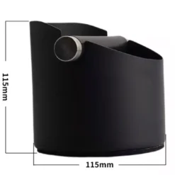 Bella Barista Knock Box With Removable Bar 17 Bella Barista Knock Box With Removable Bar -Coffee Machine Shop Blackknockbox5