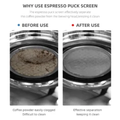 MHW-3Bomber Puck Screen 58.5mm For 58mm Baskets -Coffee Machine Shop PuckScreen2 9016c4a9 0c9f 4cff a68e 9265774da5d0