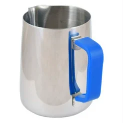 Blue Handle Silicone Sleeve For Milk Pitcher Jug