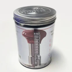 The Force Tamper Jelly Black Aluminium Flat Base 9 The Force Tamper Jelly Black Aluminium Flat Base -Coffee Machine Shop case and jar 1 1 1