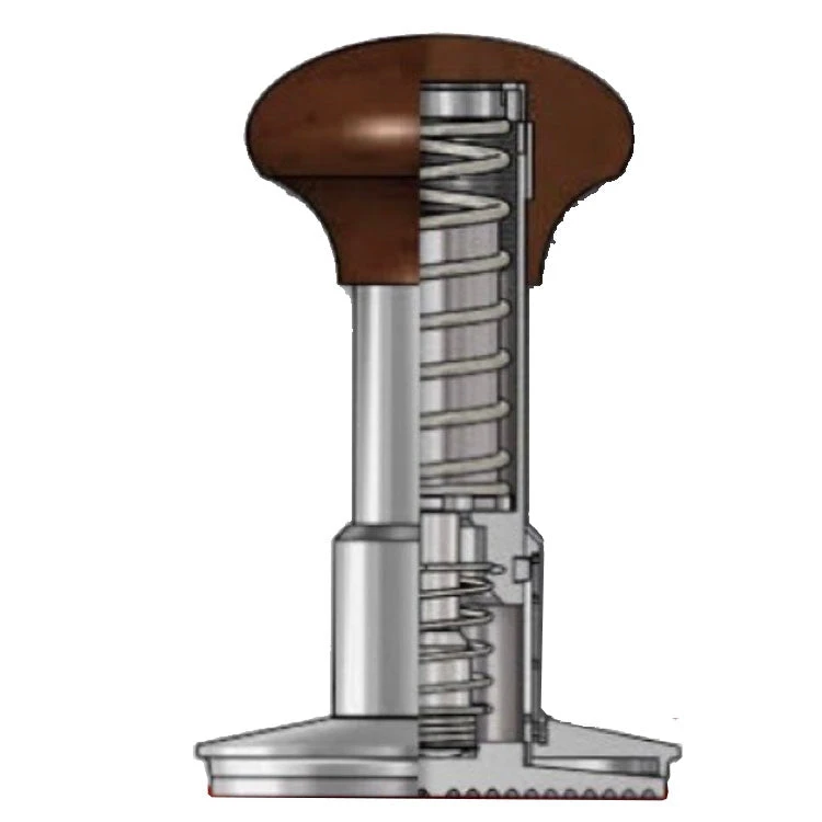 The Force Tamper Jelly Black Aluminium Flat Base 4 The Force Tamper Jelly Black Aluminium Flat Base - Image 2