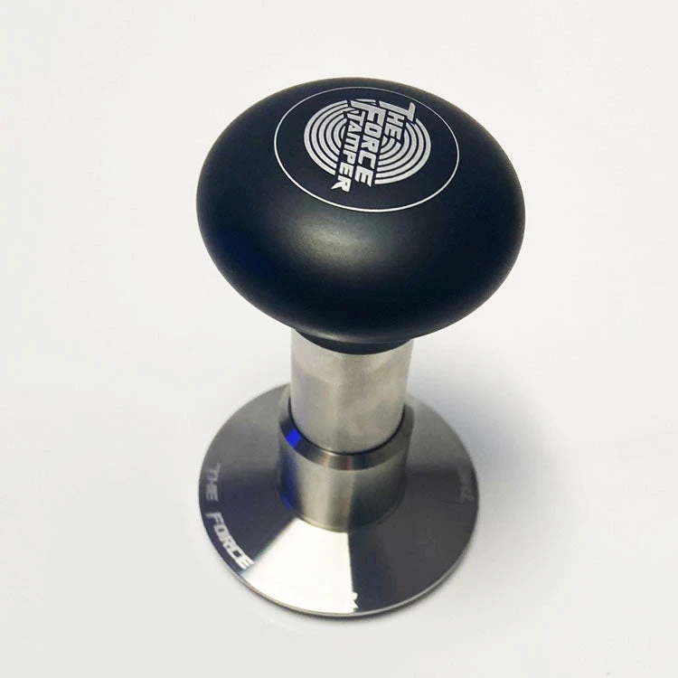 The Force Tamper Jelly Black Aluminium Flat Base 6 The Force Tamper Jelly Black Aluminium Flat Base - Image 4