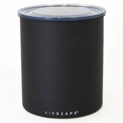 Airscape® Classic - 1 Kilo (8") -Coffee Machine Shop matt black 1kg 3