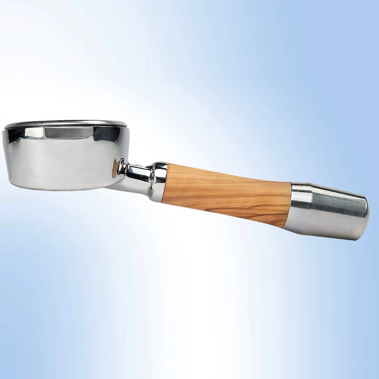 ECM Olive Wood Bottomless Porta Filter Handle 3 ECM Olive Wood Bottomless Porta Filter Handle